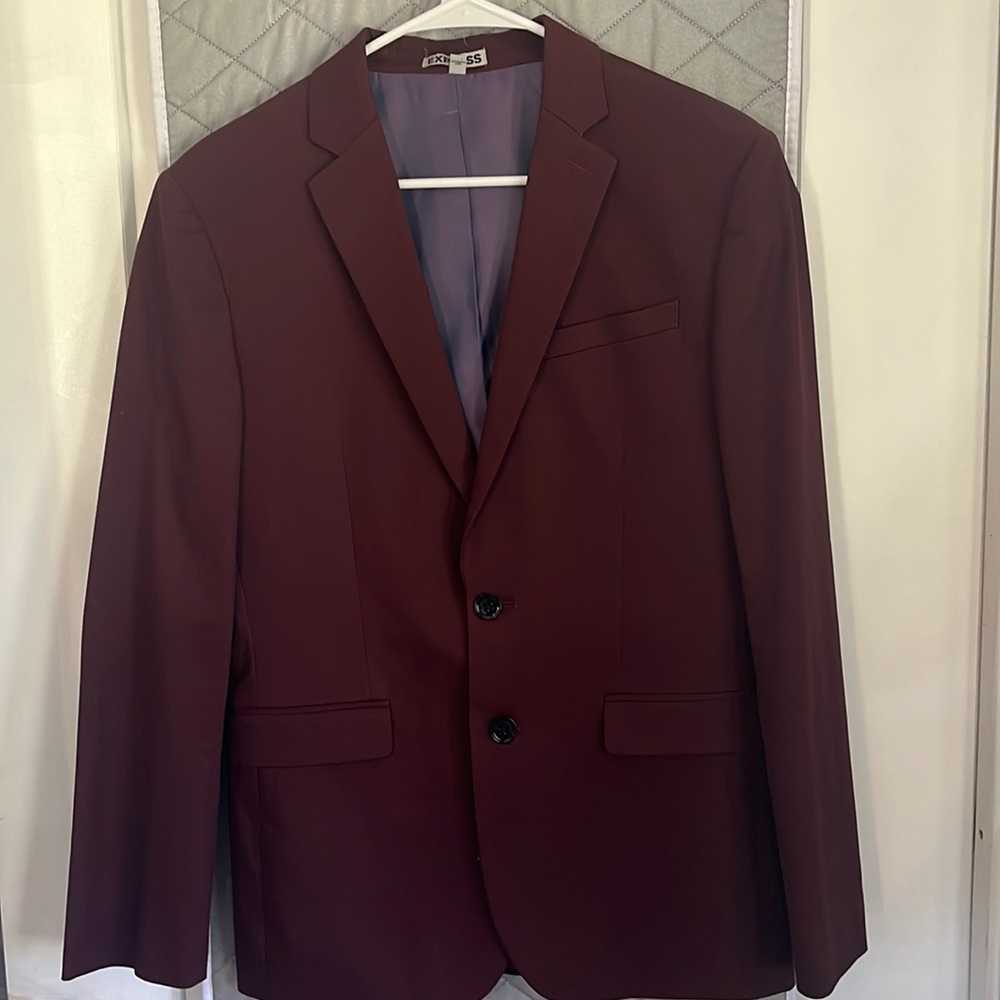Express Photographer Skim Fit Blazer 36 Short